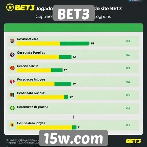 Usabilidade do site BET3 avaliada por jogadores