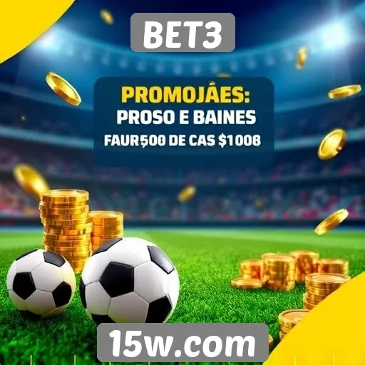 Promoções especiais atraem jogadores para BET3